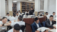 Talmidim learning in the beis medrash