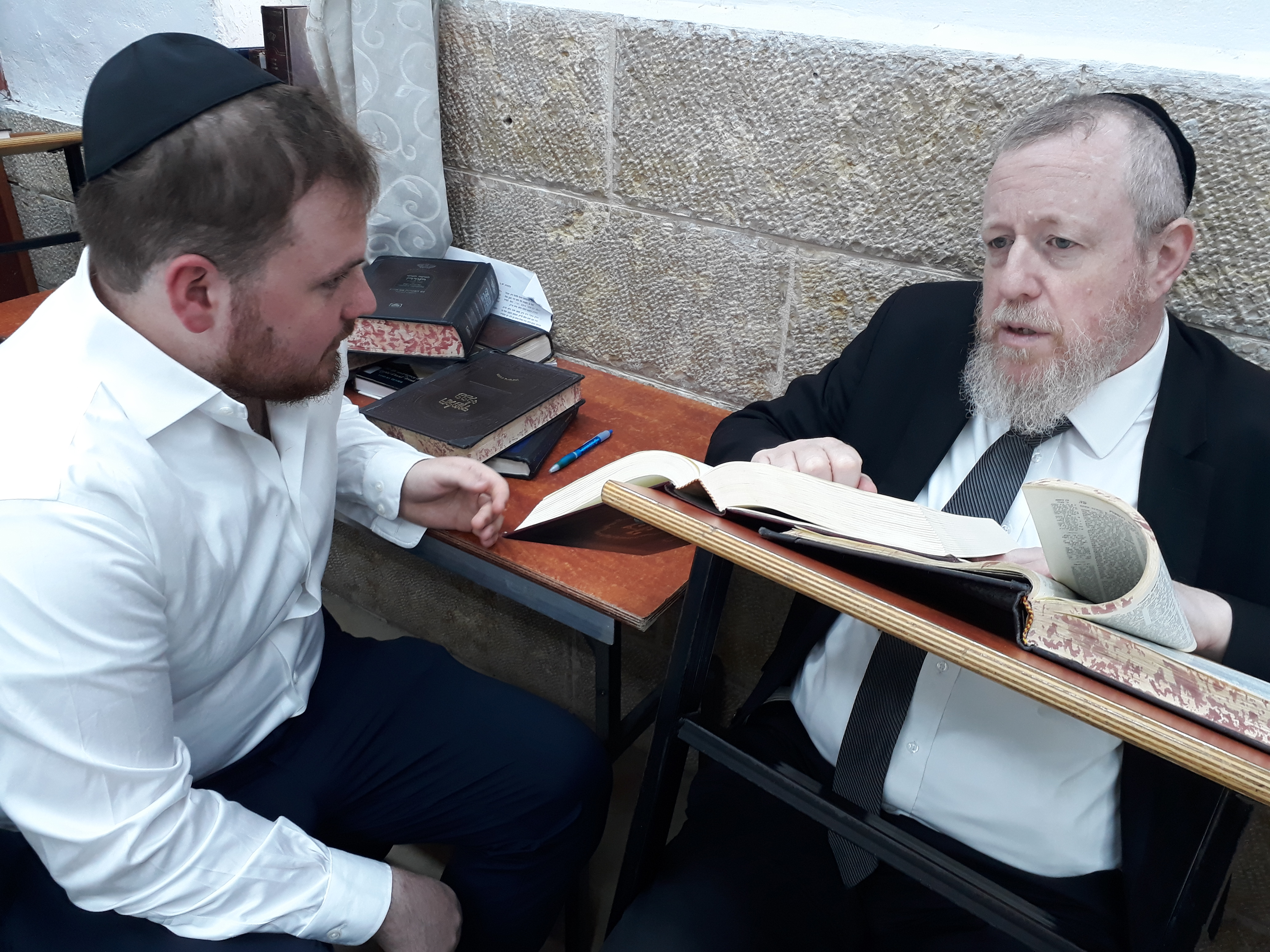 Portrait of Rabbi Rephael Mykoff